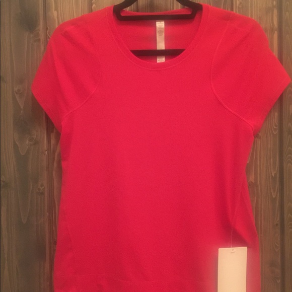 NWT Lululemon mind  over miles SS - Picture 4 of 5